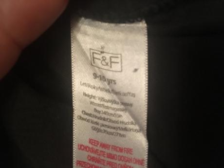 Tričko s dlhým rukávom, f&f,140