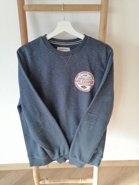 Tmavomodrá mikina, lee cooper,m