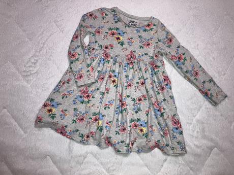 Kvietkované bavlnené šaty, f&f,122