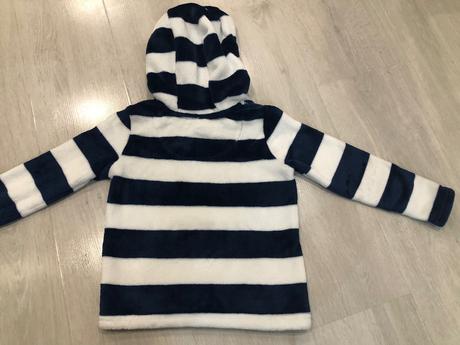 Plyšova mikina s kapucňou, f&f,110