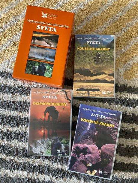 3 x vhs nejkrásnější národní parky světa, 
