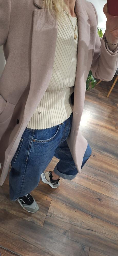 Kabát zara s vlnou 36/38, zara,s