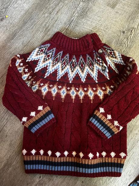 Sveter s nórskym vzorom next, next,98