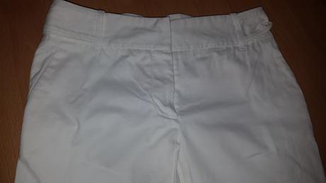 Biele nohavice, zara,38