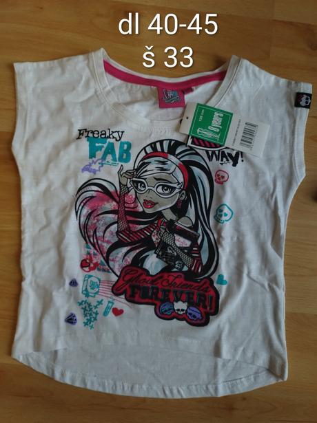 Tričko monster, 128