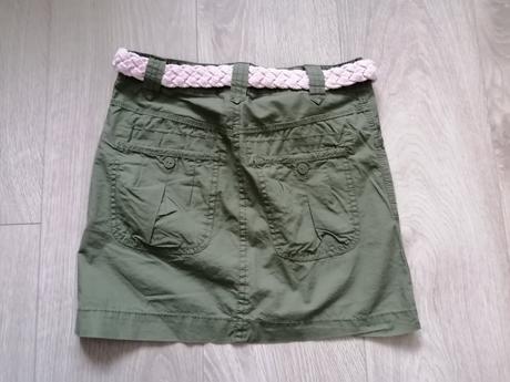 Olivová sukňa h&m 134, h&m,134