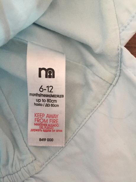 Klobucik zn. mothercare (6-12 mesiacov, 72/80), mothercare,74
