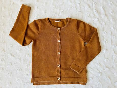Jemný koňakový svetrík pdl 104, pompdelux,104