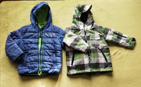 Zimné bundy a oblečenie 2-4 r., 86–98