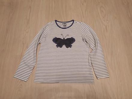 Tričko pásikavé, tchibo,122