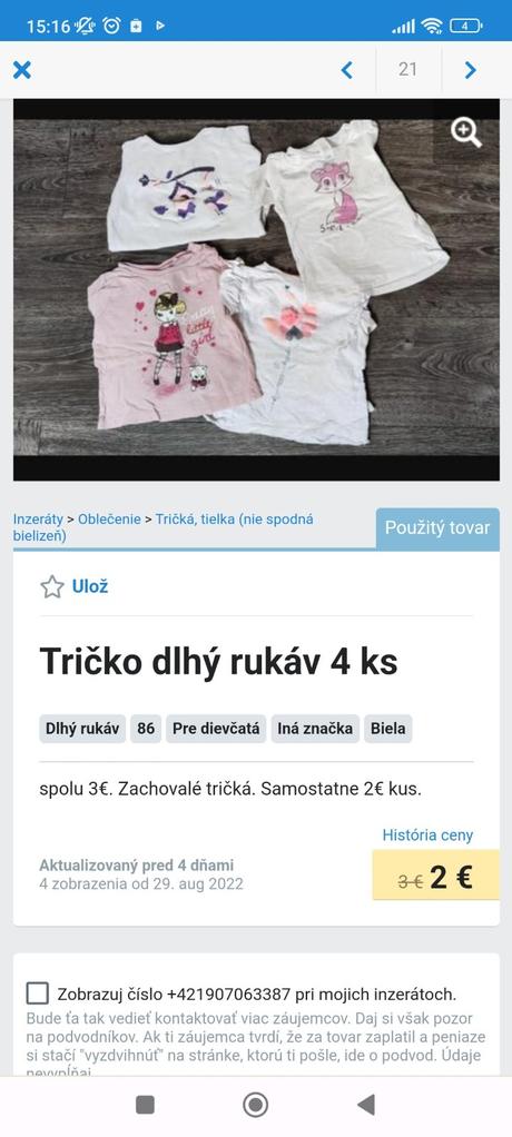 Balík 86, mix dievča, 86–98