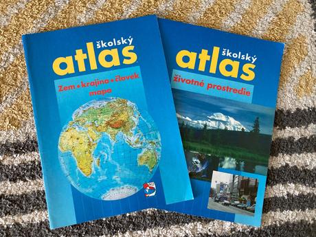 Školské atlasy-prvé vyd.1998,