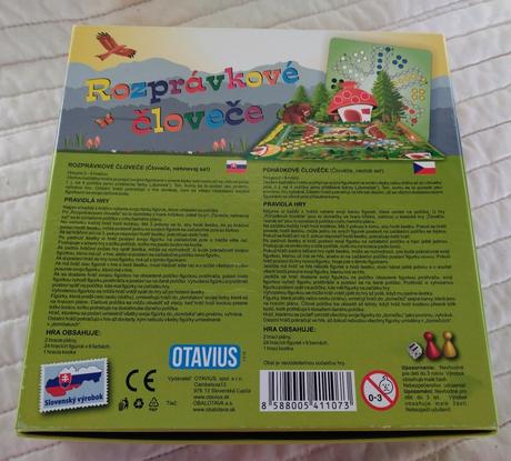 Spoločenská hra rozprávkové človeče,
