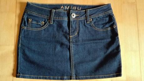 Riflová sukňa, amisu,38