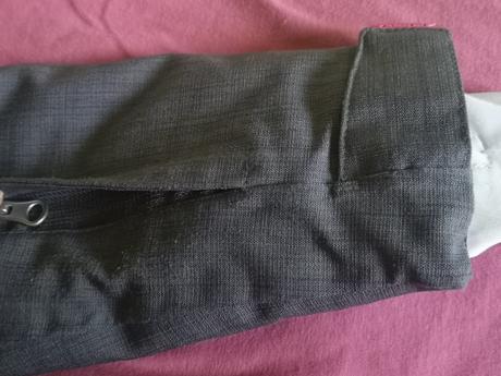 Šedá lyžiarska bunda v. 116/122, authority,116