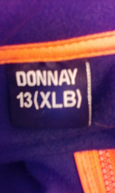 Dievčenská fleesová mikina, donnay, 158