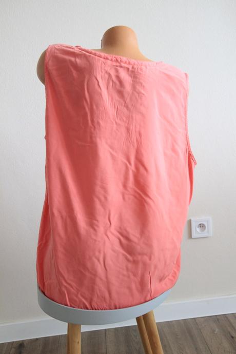 Ružový viskózový top, xxl, xxl