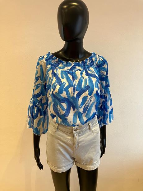 Dámska vzorovaná blúzka amisu (s), amisu,s