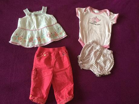 2x set 100percent bavlna bez poskodenia z uk v.68, 68–80