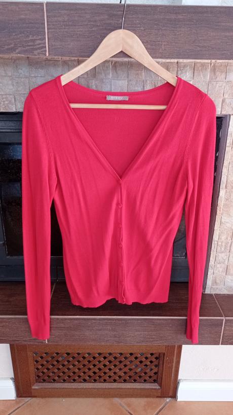 Tenší sveter na gombiky, orsay,s