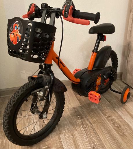 Bicykel  14-palcový,500-robot,decathlon, 14