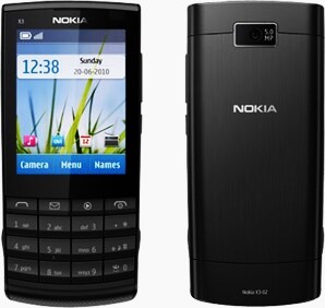 Telefón nokia x3-02, nokia