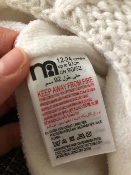 Tepla čiapka, mothercare,92