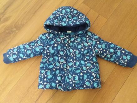 Zimná bunda s mackom, f&f,86