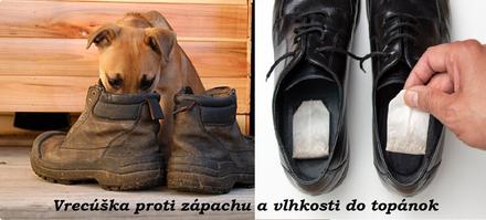 Vrecúška proti zápachu a vlhkosti do topánok, 