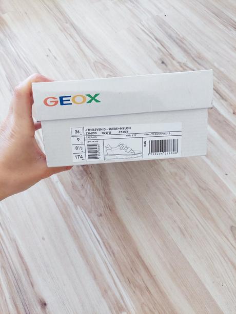 Kožené hnedé topánky geox, geox,26