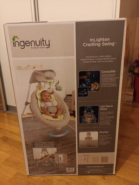 Bright starts ležadlo/hojdačka/kolíska seneca, 