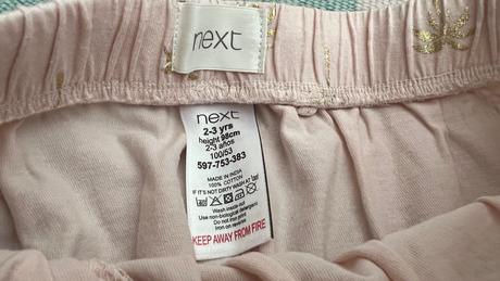 Tensie teplackove nohavice, next,98