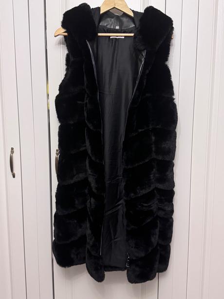 Kožušinová vesta, l / m / xl