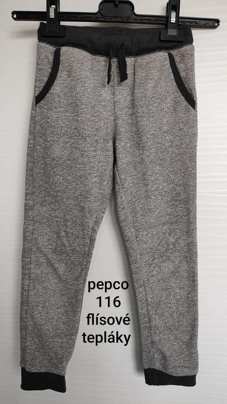 Flísové tepláky 116, pepco,116