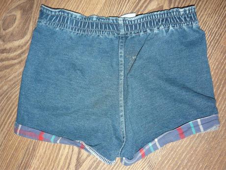 Elastické riflové kraťasy -98, disney,98