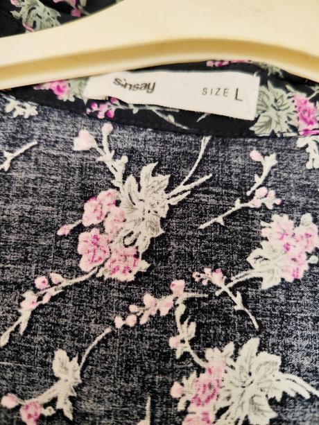 Crop blúzka, sinsay,l