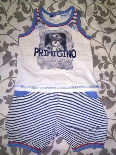 Súprava tielko+krátke nohavice, primigi,68