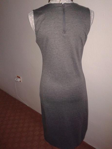 Sivé úpletové šaty h&m veľ. 38, h&m,38