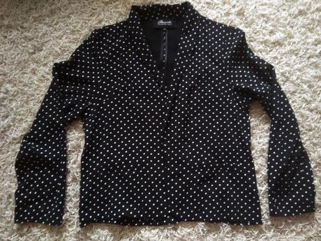 Tenké sako bodkované, 40