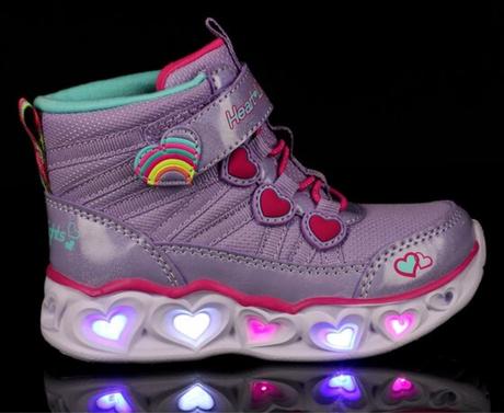 Svietiace tenisky skechers heart lights, skechers,22