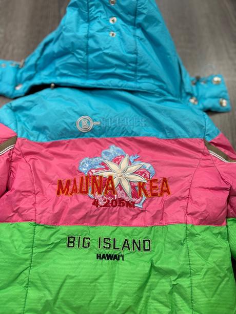 Bogner pecková dievčenska zimná bunda na 4-6 rokov, 110