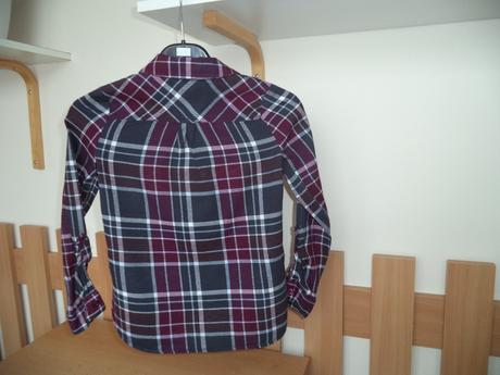 128 košeľa káro, f&f,128