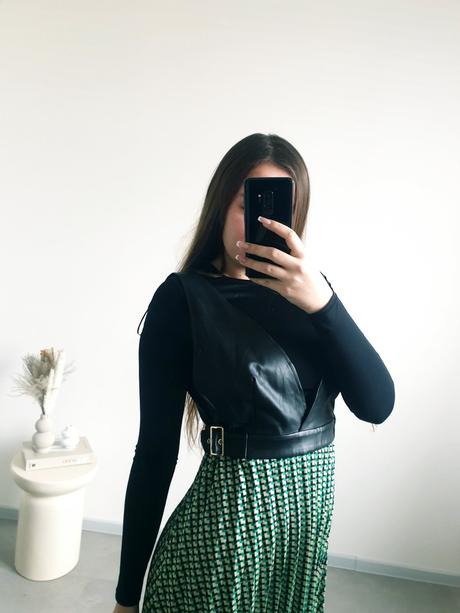 Orsay koženkové šaty 40, orsay,40 / l