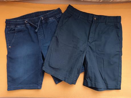 Chlapčenské riflové a elegantné kraťasy c.158, 158