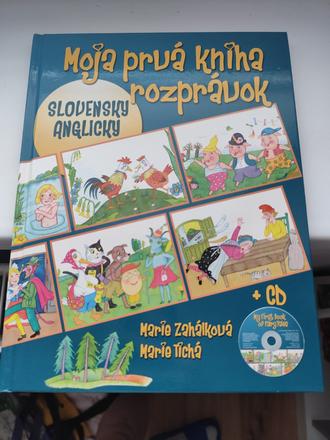 Moja prvá kniha rozprávok slovenky-anglicky,