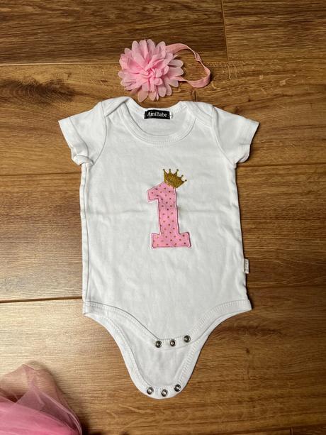 Narodeninový set s tutu sukničkou, 74 / 80