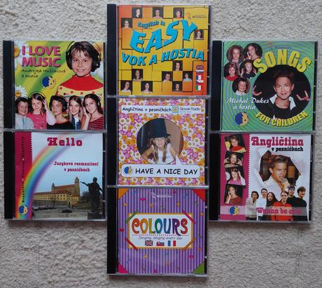 Cd anglictina v pesnickach, 
