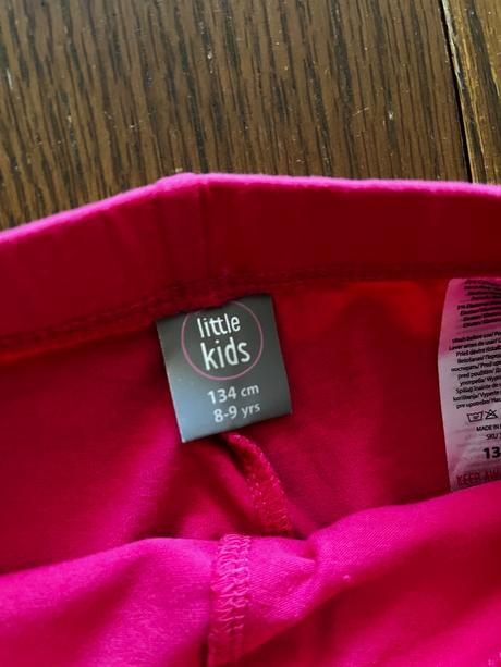 Jednofarebné legínky - dvojbalenie, kids,128