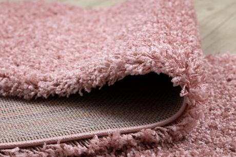 Behúň soffi shaggy 5cm svetlo ružový - 60x300 cm,