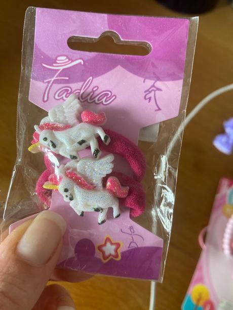 Detské doplnky- sponky, gumičky, náhrdelník, 